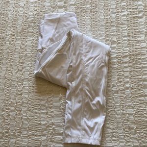 Lululemon White Train Times 25” Leggings